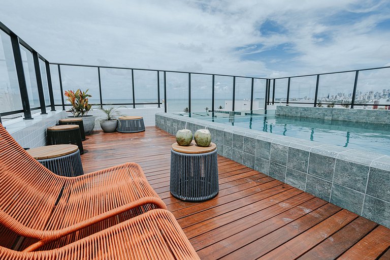 Studio no Bessa apenas 50m da Praia