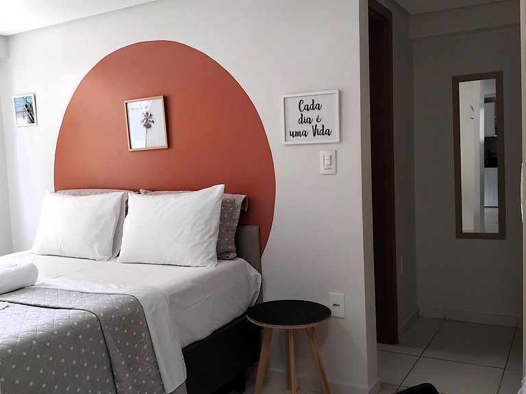 Conforto e tranquilidade a 50m da praia