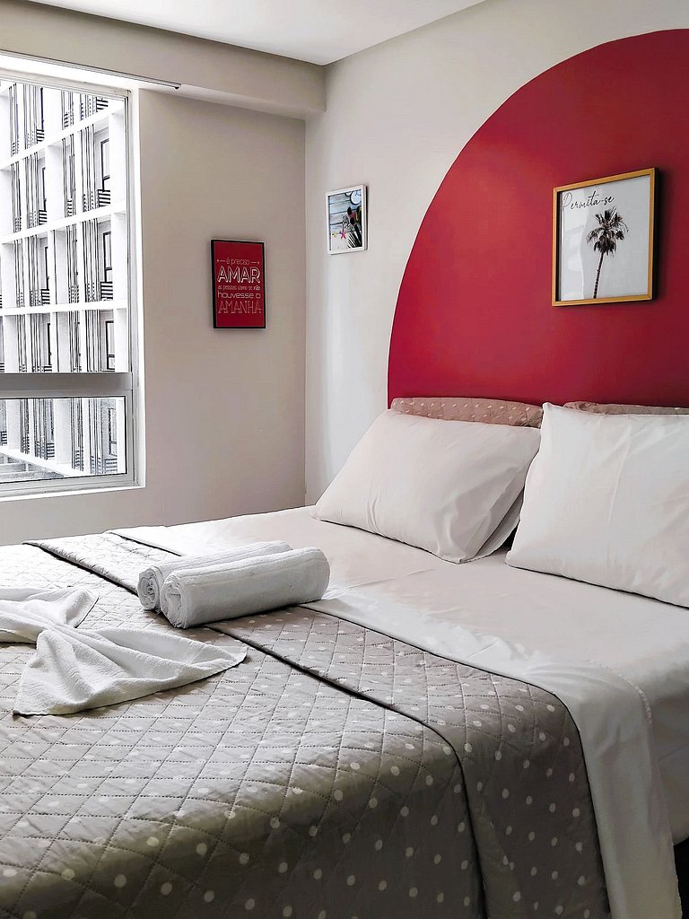 Conforto e tranquilidade a 50m da praia