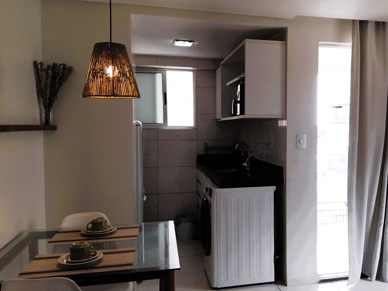 Conforto e tranquilidade a 50m da praia