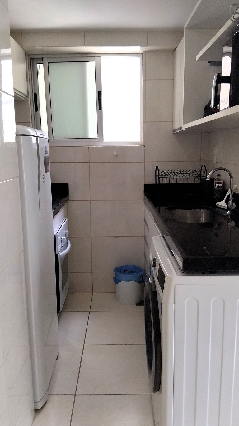 Conforto e tranquilidade a 50m da praia