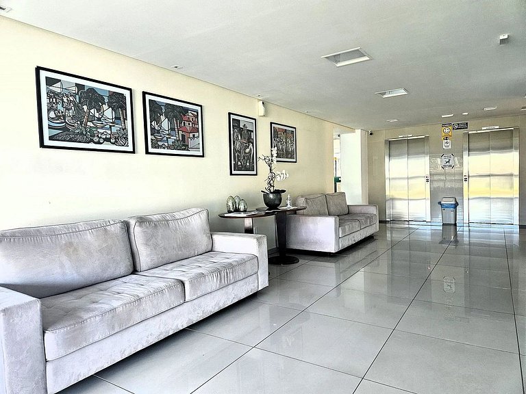 Conforto e tranquilidade a 50m da praia