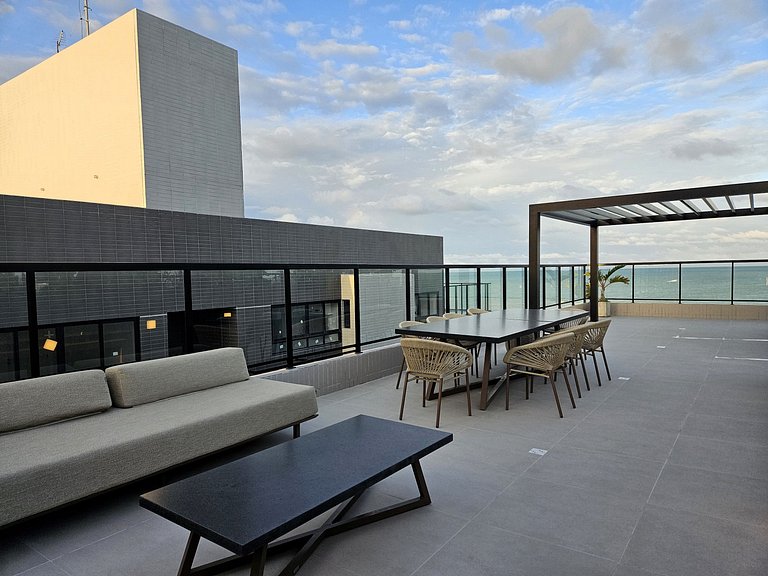 Lindo Flat na Avenida Beira Mar