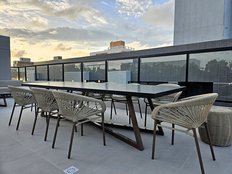 Lindo Flat na Avenida Beira Mar