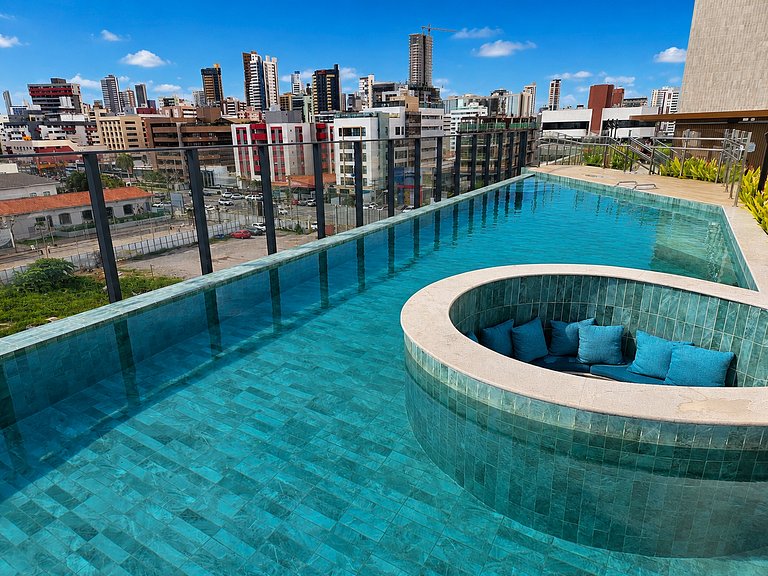Flat Beira-Mar no Garden Haus