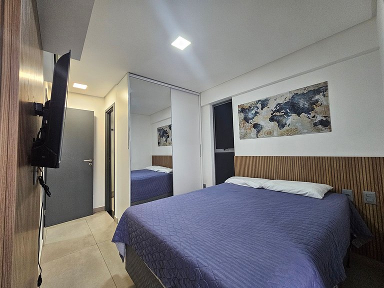 Apartamento 2 quartos 100 metros da praia