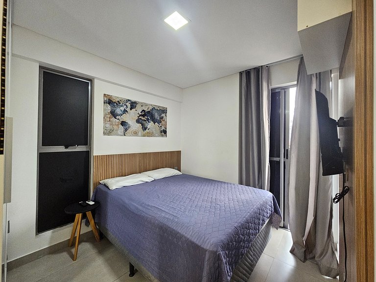Apartamento 2 quartos 100 metros da praia