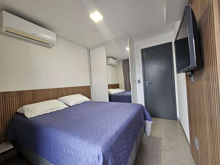 Apartamento 2 quartos 100 metros da praia