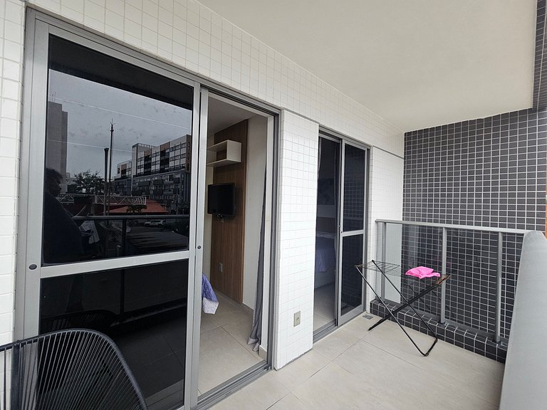 Apartamento 2 quartos 100 metros da praia