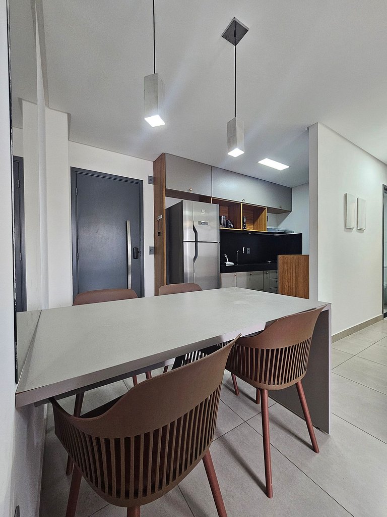 Apartamento 2 quartos 100 metros da praia