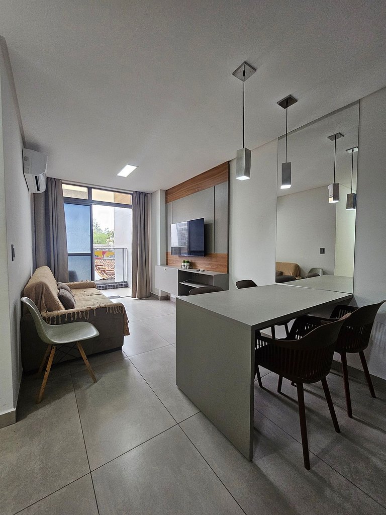 Apartamento 2 quartos 100 metros da praia
