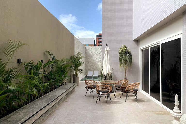 Flat no Cabo Branco - Ótima Localização