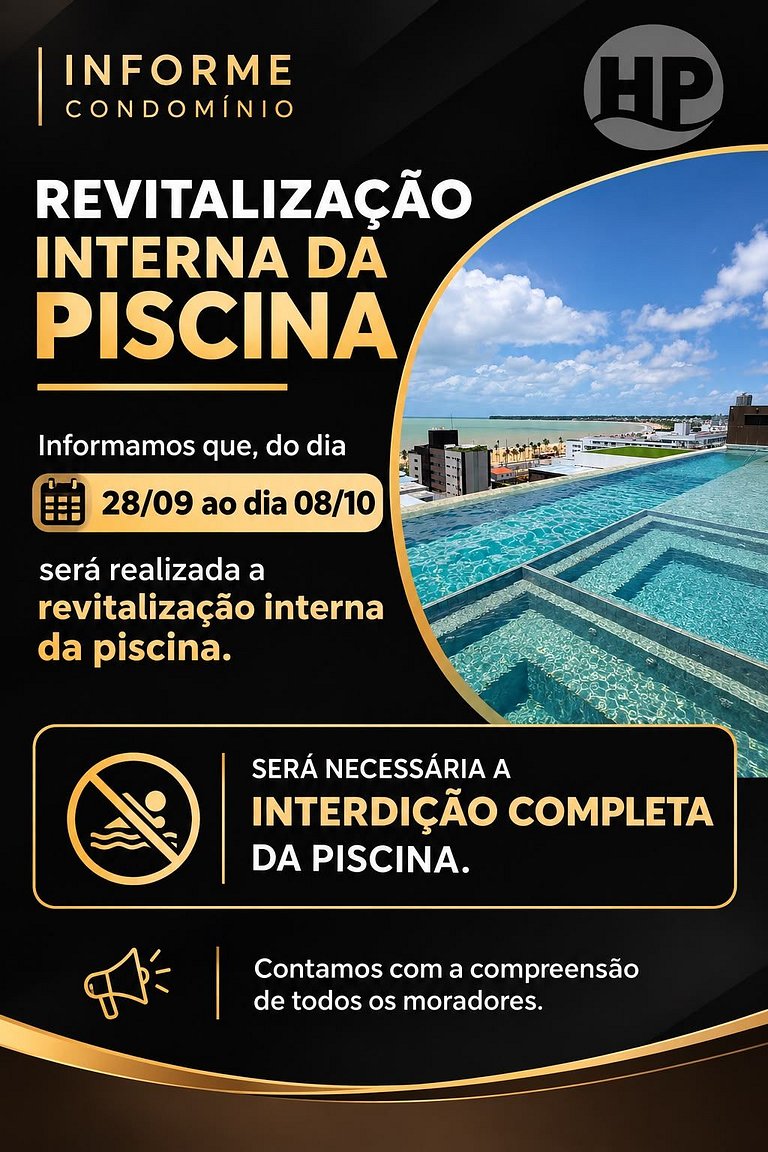 Apto com Vista Mar no Holanda's Prime